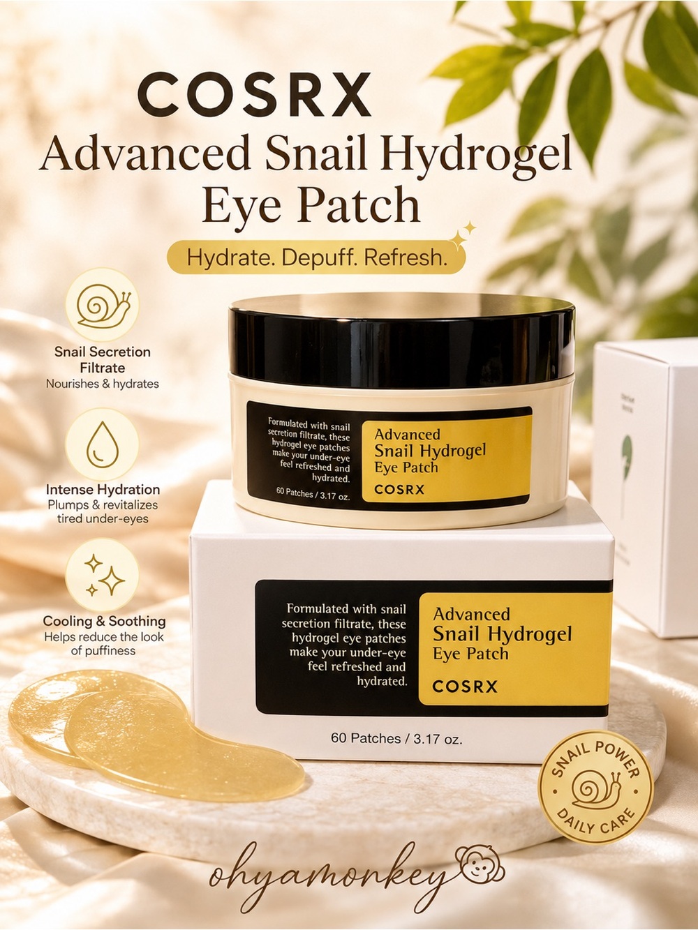COSRX Advanced Snail Hydrogel Eye Patch